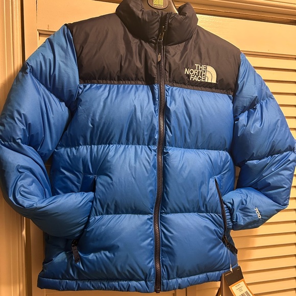 The North Face Navy and Sky Blue Jacket - Picture 2 of 4
